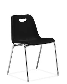 

Chair ENCLOSURE with handhold, chrome plated, Black