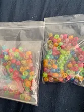 Trenzas multicolores de ganchillo de plástico para niña, niña, niño y mujer, cuentas de dreadlock, anillos de tubo, accesorios para el cabello, 100 Uds.
