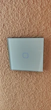Voice-Control-Light Wall-Switch Fire-Line Tuya Smart-Life-Glass Esooli Standard Wireless
