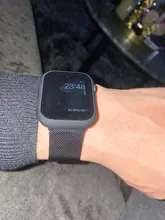 Vidrio + para Apple Watch Serie 6 5 4 3 SE 44mm 40mm watch cuero, iWatch 42mm 38mm Protector de pantalla + cubierta de apple Watch Accesorios