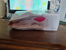 SUNUV SUN2C-Lámpara de uñas de 48W, secador de uñas UV SUN2 para secador de uñas de Gel, Sensor infrarrojo con almohadilla de silicona rosa para uso en salón