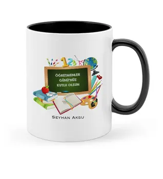 

Personalized Teachers Days Happy Black Mug Cup-7