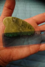 Tabla de MASAJE Gua masajeador Sha, piedra de Jade Natural, cuerno de ternera, Guasha, terapia de SPA, tabla de raspado para el cuidado corporal