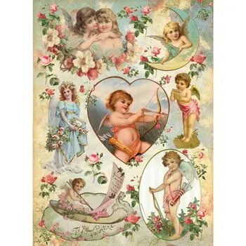 

Rice paper for Decoupage "" craft Premier "", A3, 25 g/m, "Cupid" "cp05370