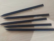 Herramientas de apertura profesional para reparación de iPhone, tableta PC, Kit de reparación de batería, Spudger negro Antiestático de nailon