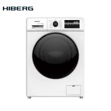 Стиральная машина HIBERG WQ6-814 iW,Инвертер, 9 кг загрузки, 1400 оборотов при отжиме, 14 программ стирки, Класс А+, расход воды 55 л. на цикл
