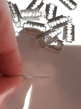 YuenZ-colgante de hoja chapada en plata antigua, 30 Uds., para fabricación de joyas, DIY, 24x11mm, J323