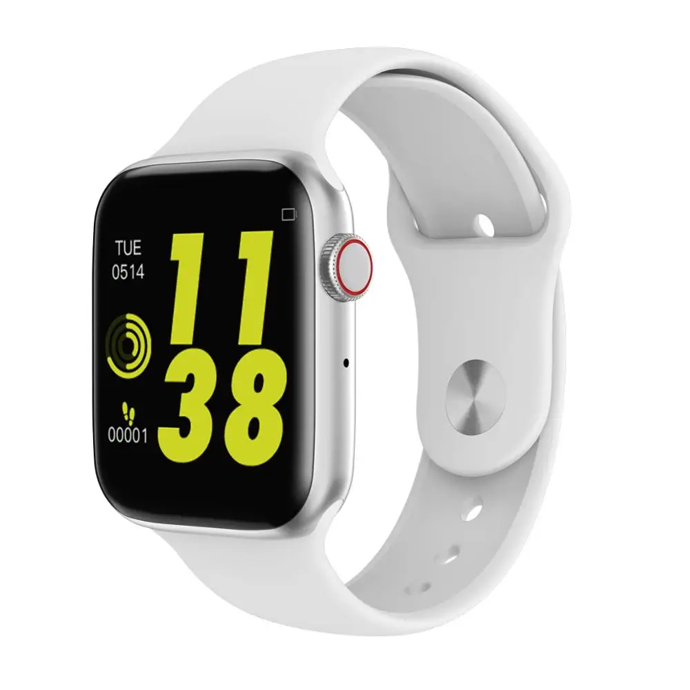 Soulusic Прямая Bluetooth вызова Смарт часы ЭКГ монитор сердечного ритма iwo 8 lite plus Smartwatch для мужчин Android IOS PK IWO 10 12 - Цвет: White