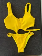 Bikini Bandage/brasileño/Sexy para mujer, traje de baño acolchado de realce, bañador de dos piezas, tankini, novedad de 2021