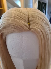 L-Email Wig Blonde Ahri Cosplay Synthetic-Hair KDA Baddest Heat-Resistant with LOL Ears