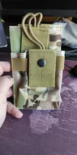 Funda táctica para walkie-talkie CQC 1000D, cinturón de cintura, bolsa para Radio Molle