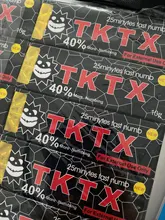 12 unids/set tatuaje crema antes de para la operación de perforación Semi permanente maquillaje labios cejas cuerpo tktx tatuaje crema 10g