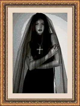 

CROSS STITCH KIT PANDATHREAD SIRENS AND GOTHIC 35219