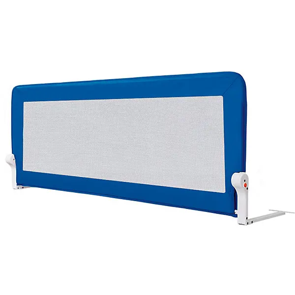 Барьер для кроватки Baby Safe, 180х42 см, синий