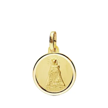 

Medal 18k gold Virgin Homeless 14mm. Smooth bezel [AB3441GR] -Customizable-RECORDING INCLUDED IN THE PRICE