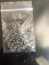 Lote de 200 anillos abiertos de 3, 4, 5, 6, 8 y 10 mm, accesorio para fabricar joyas, joyería personalizable