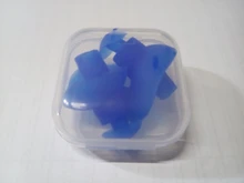 Tapones para los oídos suaves de silicona, impermeables, antipolvo, para buceo, deportes acuáticos, natación, accesorios antiruido, 1 par