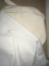 La mujer mochila blanco Kawaii de algodón de las mujeres mochila escolar de lona chica adolescente mochilas de mujer de moda bolso de envío de la gota