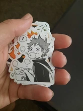 ¡20/50 unids/pack Anime tee! Pegatinas de grafiti impermeables para motocicleta, pegatinas adhesivas geniales para viaje, equipaje, guitarra, nevera, portátil