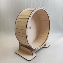 Деревянное беговое колесо на бесшумном подшипнике для грызунов шиншилл дегу ежей свинок Деревянное беговое колесо на бесшумном подшипнике для грызунов шиншилл дегу ежей свинок