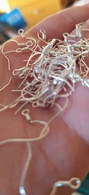 Ganchos para pendientes de plata de ley 100, accesorios para fabricación de joyas, partes al por mayor, Pj004, 925 Uds.