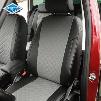 

For Skoda Yeti 2009-2018 Special seat covers eco-leather with ROMB [Autopilot]