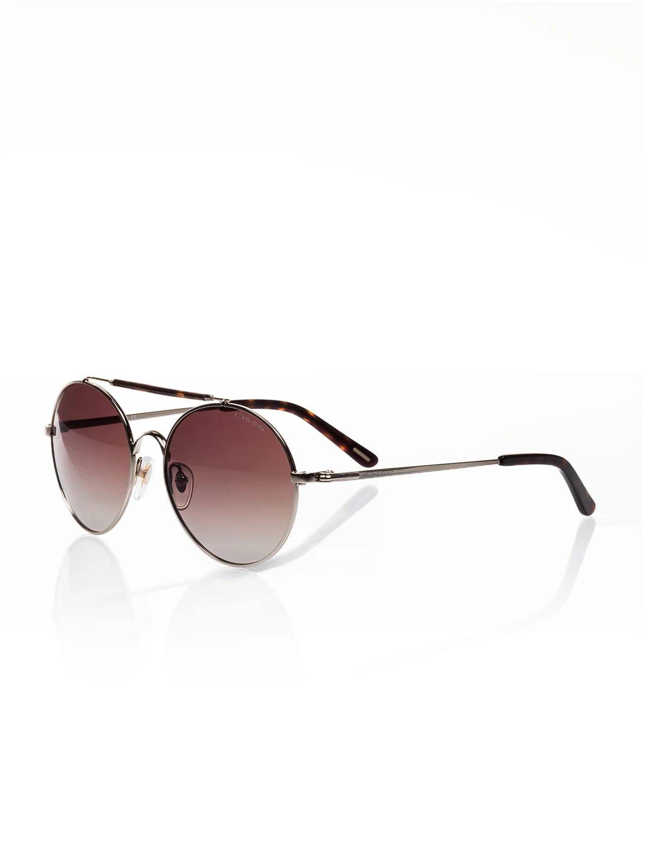 

Unisex sunglasses os 2144 04 metal gold organic round round 53-17-145 osse