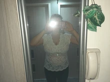 Hirigin-blusas de encaje para mujer, camisas acrílicas sexys para discoteca, blusas a la moda con escote en V profundo, Top de encaje Sexy con escote en V sin mangas