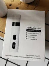 Dog Nail Clipper For Dogs Pet Cat Nail Clipper Nail Clipper USB Animal Grooming Trimmer