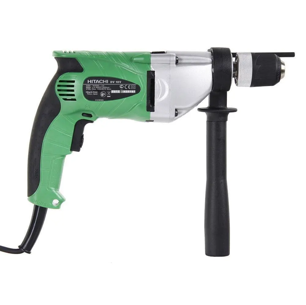 Hitachi DV18V 690Watt 13mm 2 Speed â€‹â€?Hitachi DV18V 690Watt 13mm 2 Speed â€‹â€‹Professional Impact Drill