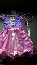 Chicas Rapunzel vestido de la princesa del traje para niña niños Cosplay Sofia Vestidos vestido de niños ropa de fiesta de cumpleaños 2-8 años