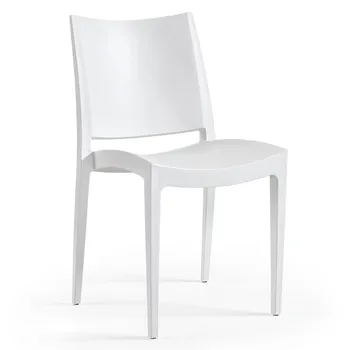 

Chair BEYBE, stackable, polypropylene White *