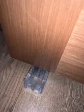 1 Uds creativo parada de puerta de seguridad de silicona anti-skid a prueba de viento puerta/puerta de la puerta trasera de Anti-colisión para