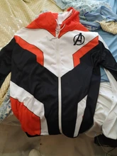 Sudadera con capucha de Endgame para hombre, disfraz de Cosplay de Quantum, chaqueta con cremallera