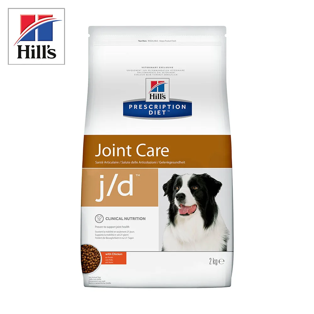 Сухой диетический корм для собак Hill's Prescription Diet j/d Joint Care,поддержание здоровья и подвижности суставов, курица,2кг