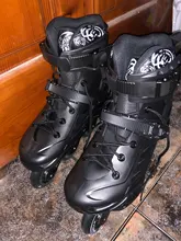 RS6-patines en línea profesionales para adultos, zapatos de patinaje sobre ruedas para adultos, deslizantes, patines de talla 35-46, zapatillas de SEBA