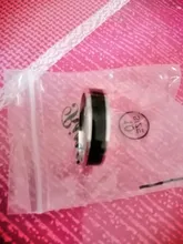 SHOUMAN-anillo de acero inoxidable 316L con abalorio para mujer, sortija con grabado personalizado, Color oro rosa, Blanco, Negro, para hombre y mujer