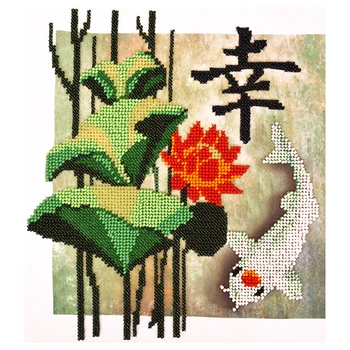 

Ф-104 Set for embroidery with beads Constellation's Success in achieving's 21*22 cm