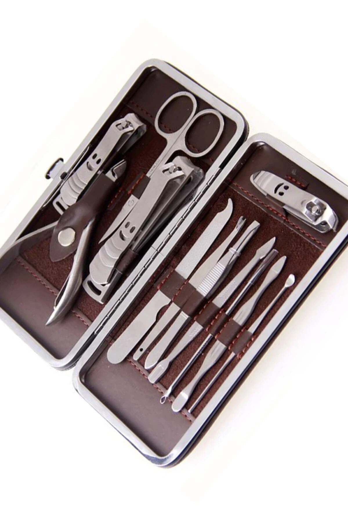 Ruba Manicure Set 12 Pieces Steel Nail Care Set with Bag|Sets & Kits| - AliExpress