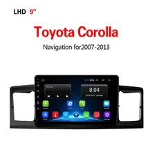 Lionet gps навигация для автомобиля Toyota Corolla 2007-2013 9 дюймов LT1003Y