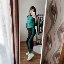 Tracksuits Women Cardigan Sweater Waist-Pants Spring Two-Piece-Sets Knitted White Fashion