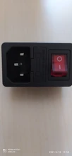Fuse Connector-Plug Rocker-Switch Power-Socket Inlet Black Iec320 C14 Blue Green 