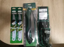 LAOA-Sierra plegable portátil 7T/12T, herramienta de jardinería, poda de 250mm, herramienta de jardinería, herramienta de caza