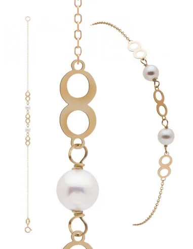 Pulsera Perlas Cultivadas Ochitos