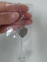 Collar que brilla en la oscuridad para mujer, foto, medallón, corazón fluorescente vintage, colgante, joyería, colgante, regalos