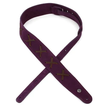 

25vjh00 belt for guitar, suede, purple, Planet Waves