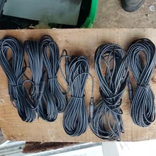 Cable de extensión CC de 1M, 2M, 3M, 5M, 10M, 2,1mm x 5,5mm, enchufe hembra a macho para adaptador de corriente de 12V, tira LED para cámara CCTV doméstica