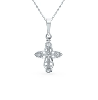 

Silver Pendant with cubic zirconia sunlight sample 925