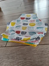 5 unids/lote lavable todos los temporada impermeable bragas pañales reutilizables bebé gasa de algodón infantil pantalones de entrenamiento de pañal para recién nacido pantalón