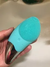 cepillo facial limpieza facial limpiador facial eléctrico cepillo de limpieza facial Mini cepillo de eléctrico limpiador Facial sónico de silicona limpiador de poros profundo masajeador de piel cepillo de  dispositivo